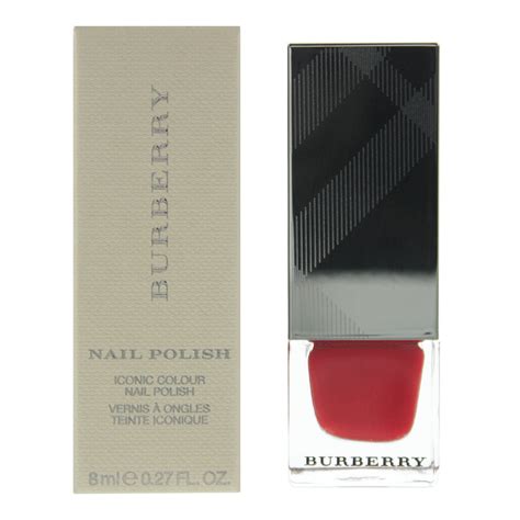 burberry military red nailpolish|New Authentic Burberry Women Nail Polish No 300 Military Red.